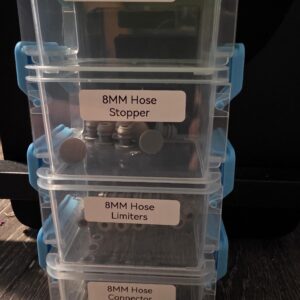 8MM Tube Connectors (DLC)